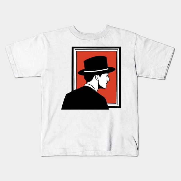 Gallery Viewing Kids T-Shirt by ArtShare